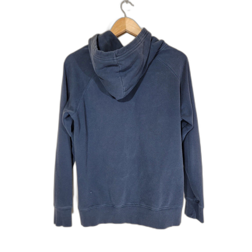 Women's North Face Navy Hoodie Sweatshirt - Medium - Picture 2 of 8